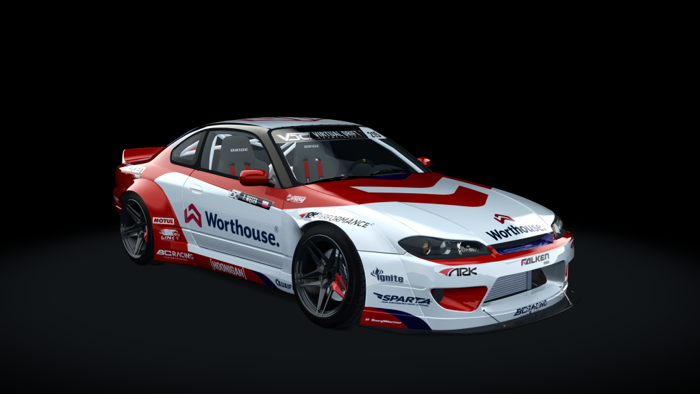 VDC Nissan Silvia S15 Piotr Wiecek 2021, skin Wiecek 2020