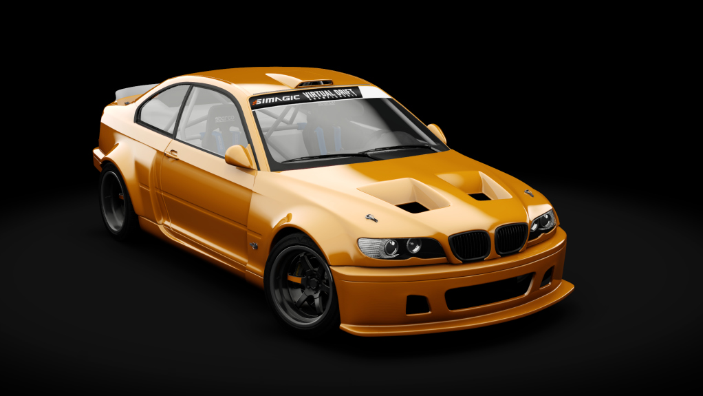 VDC BMW E46 HGK Public 4.0, skin Orange