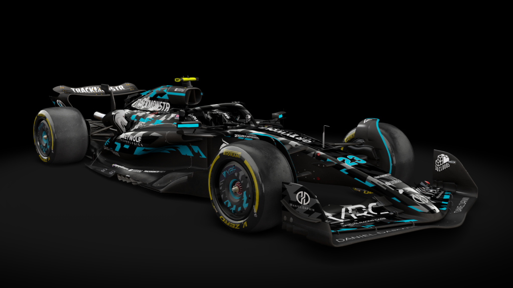 VRC Formula Alpha 2025, skin vrc_b_23